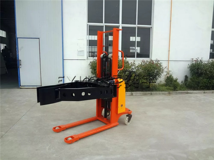 半電動紙卷夾抱翻轉車